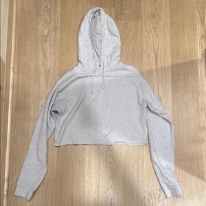 Tan Women's Cropped Hoodie